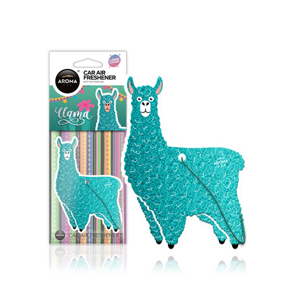 Автомобільний ароматизатор Aroma Car Glitter Series - Lama (832652)