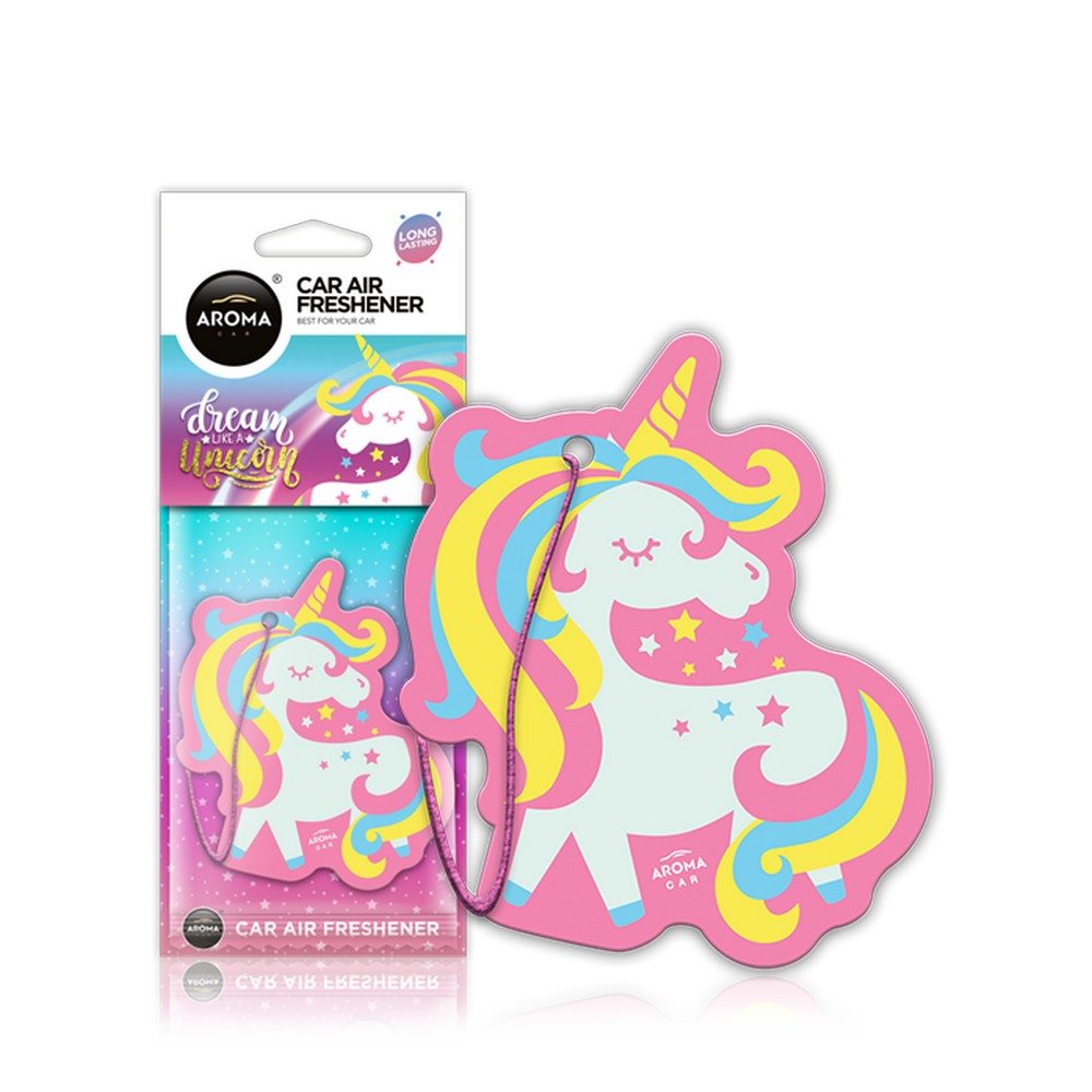 Автомобільний ароматизатор Aroma Car Glitter Series - Unicorn (832669)