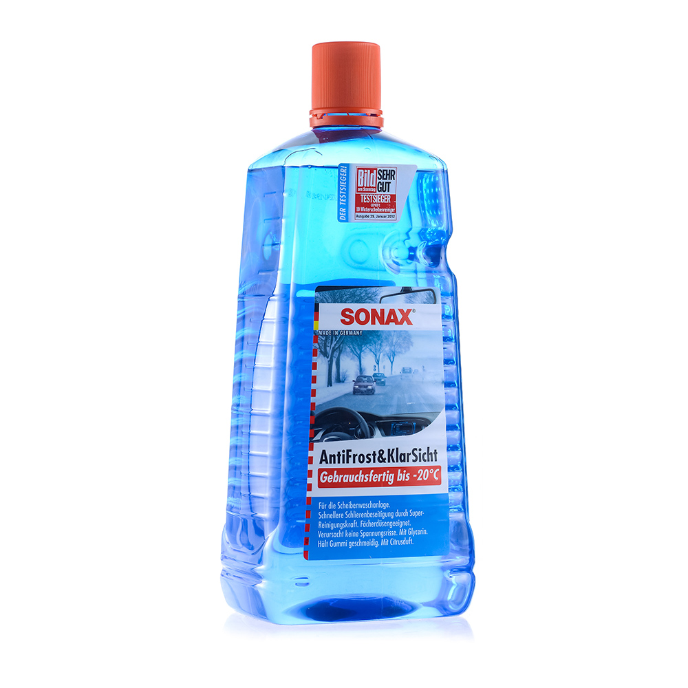 Омивач скла зимовий -20°С 2 л SONAX Antifrost + KlarSicht gebrauchsfertig bis (332541)
