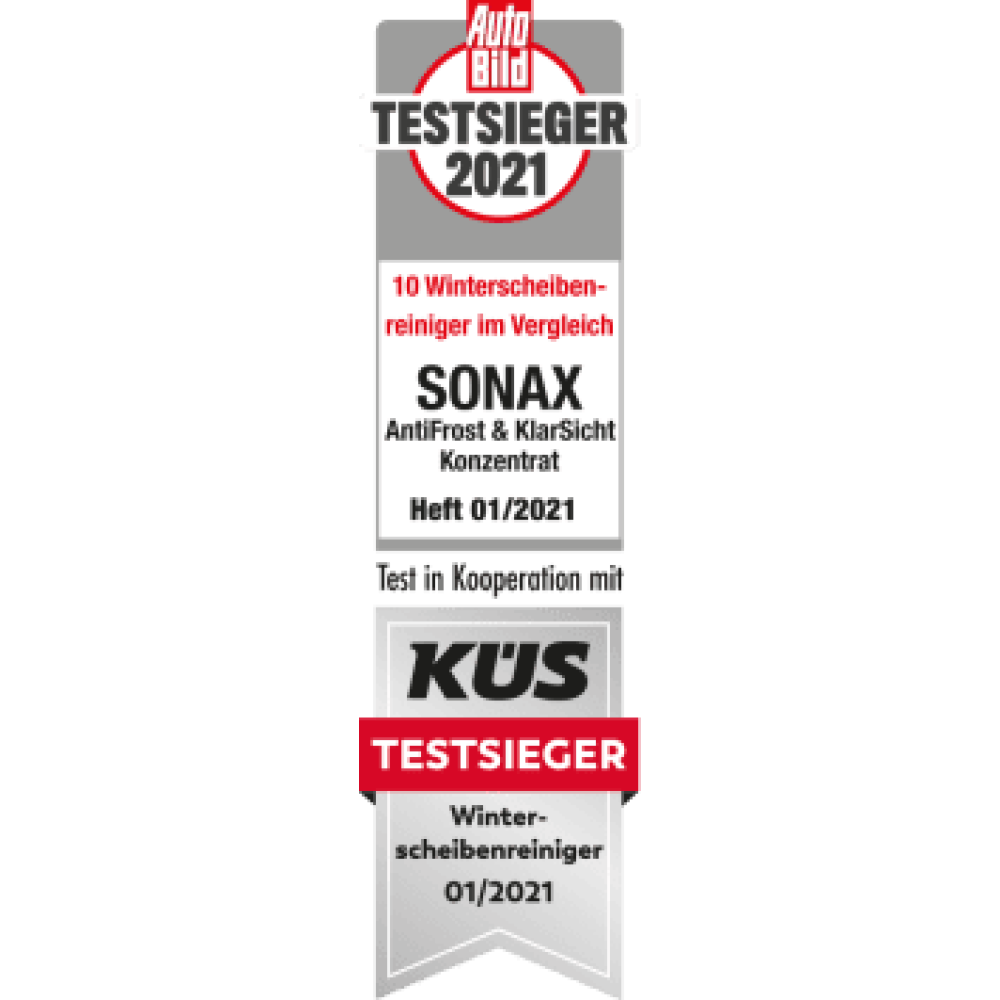Концентрат омивача скла зимовий -70°С 200 л SONAX Antifrost+Klarsicht Konzentrat (332905)