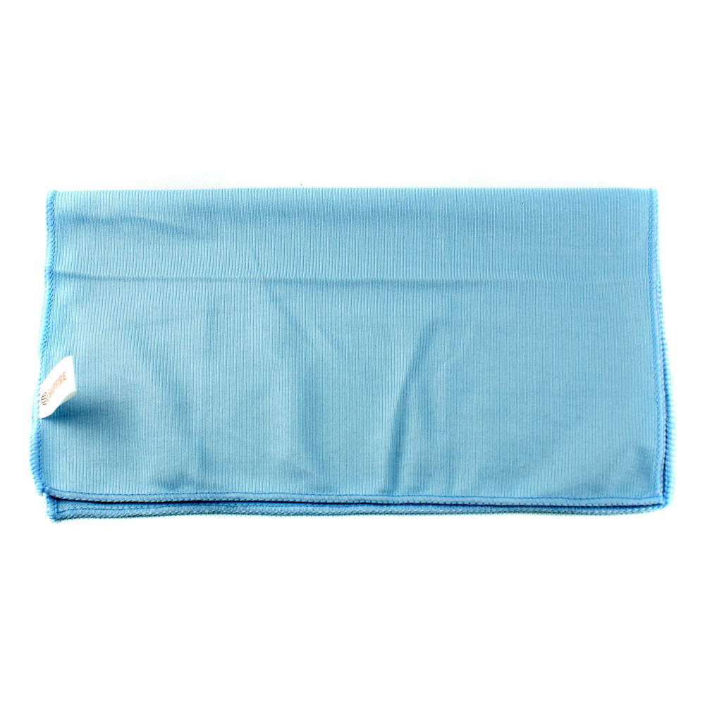 Серветка з мікрофібри для скла 35х40 см блакитна Microfiber Glass (791024)