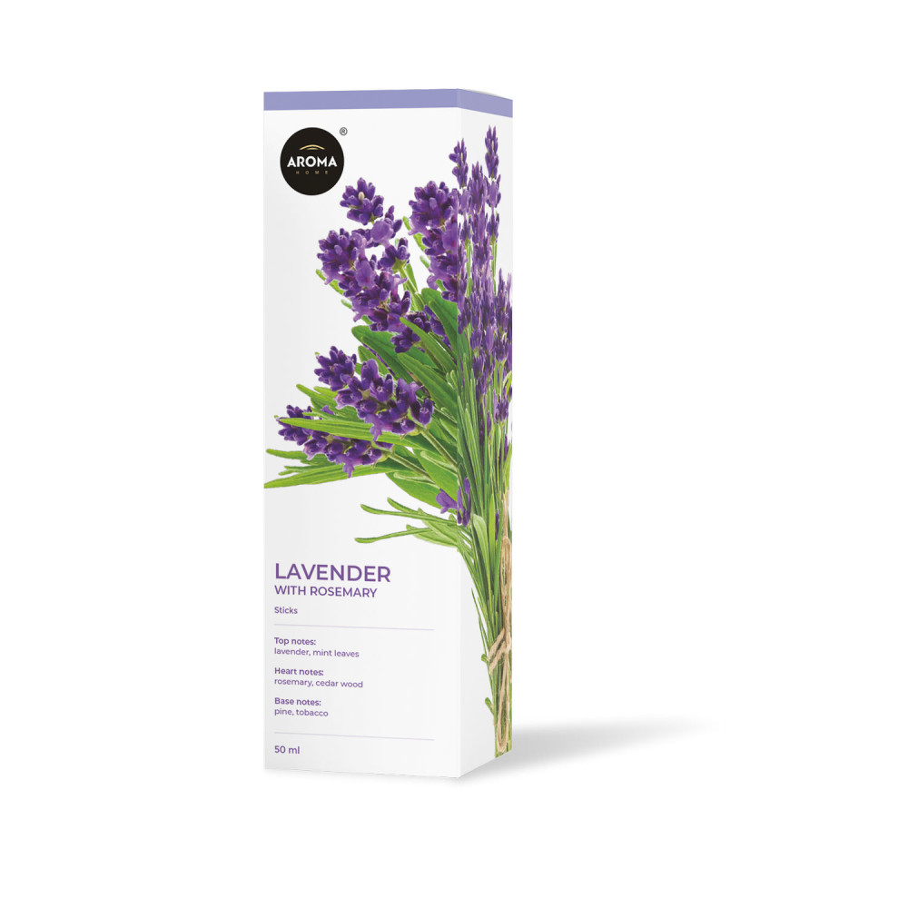 Ароматичні палички Лаванда з розмарином 50 мл Aroma Home Basic Line Lavender with Rosemary (927634)