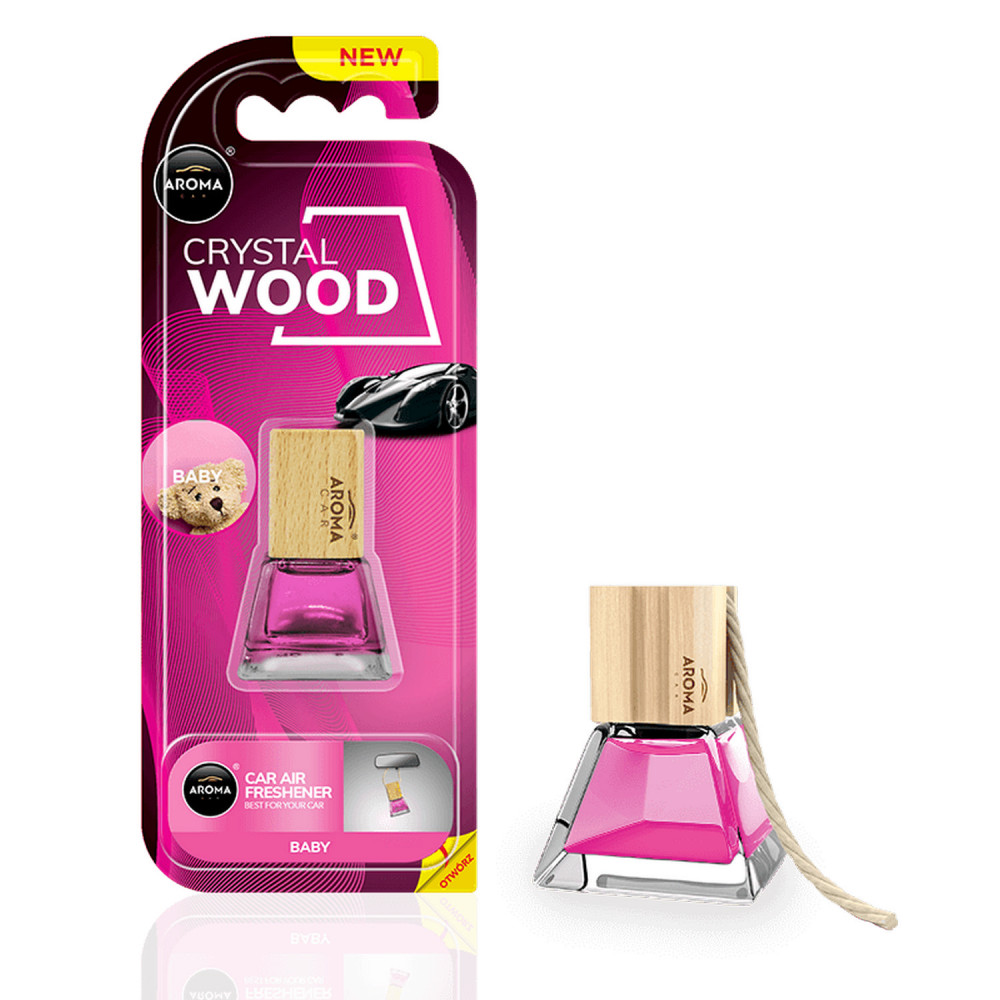 Автомобільний ароматизатор Aroma Car Wood - Crystal Wood - Baby 6 мл (928402)