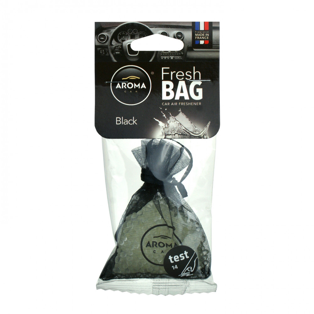 Автомобільний ароматизатор Aroma Car Fresh Bag - Black 20 гр (830269)