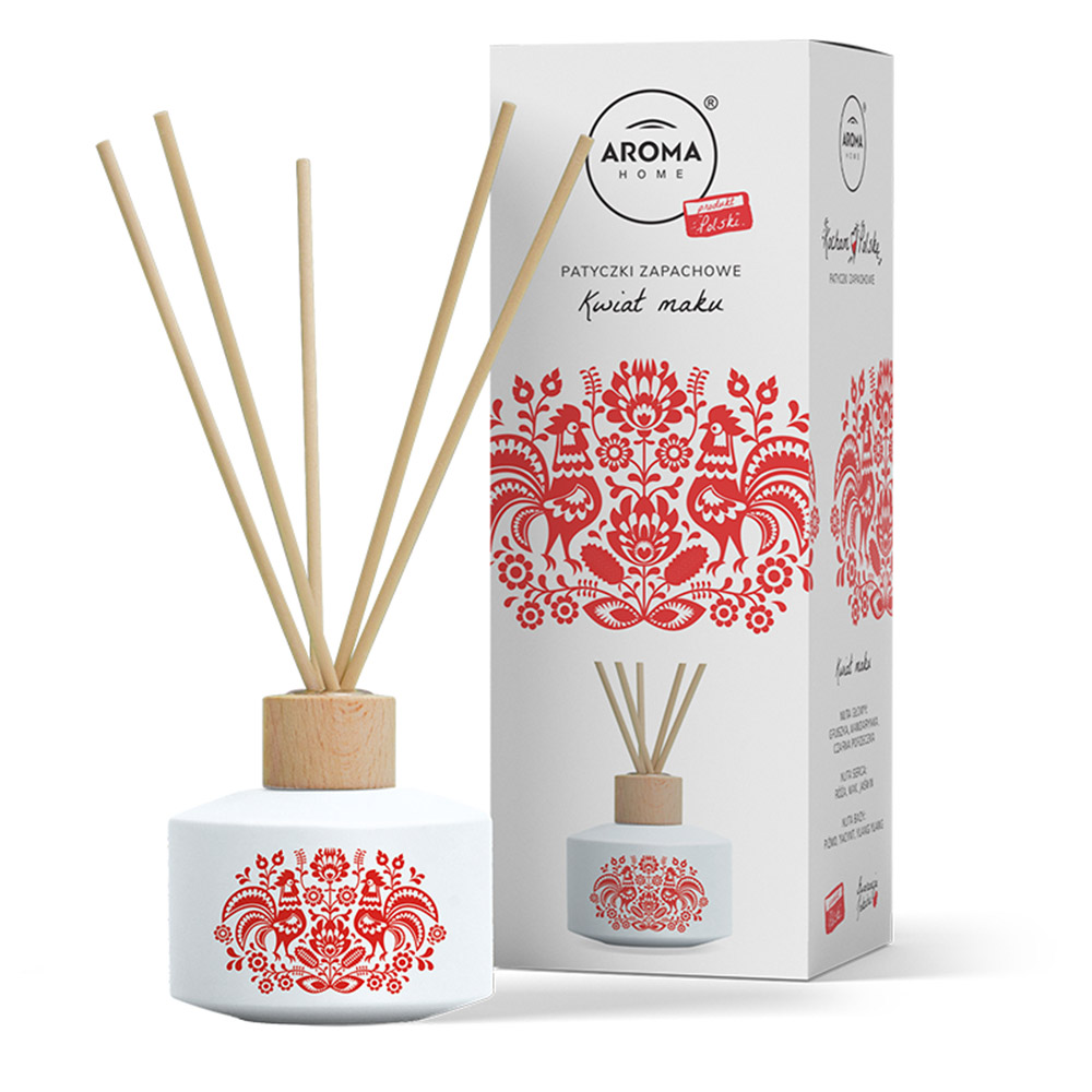 Ароматичні палички Aroma Home, I love Poland, Квітка маку 100 мл (837442)