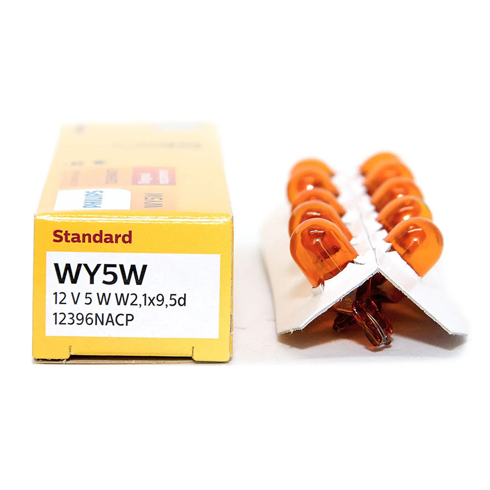Лампа автомобільна сигнальна 1 шт Philips Vision WY5W 12396NACP (530024)