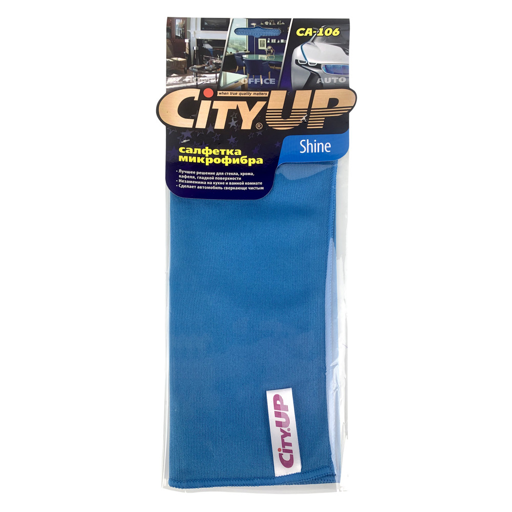 Серветка з миірофібри для скла 35х40 см CA-106 CityUP Shine (582738)