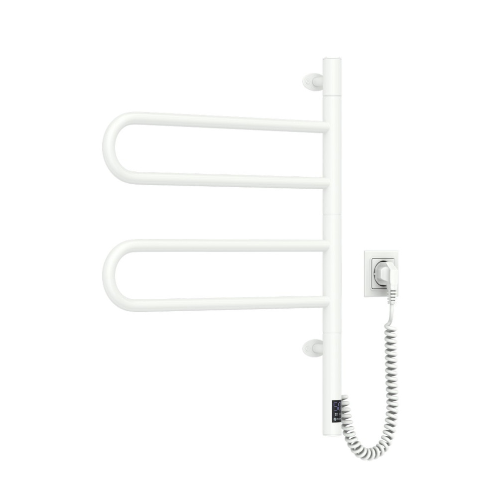 Рушникосушка Fouette 480х600 Sensor з таймером, біла