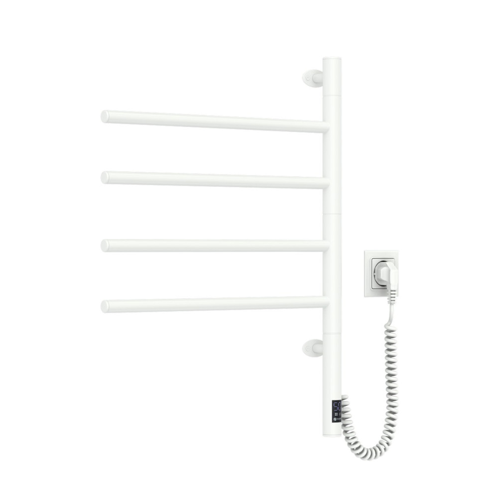 Рушникосушка Arabesque 480х600 Sensor з таймером, біла