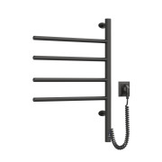 Рушникосушка Arabesque 480х600 Sensor з таймером, чорний муар
