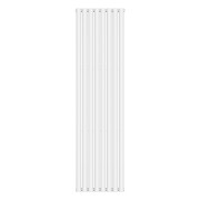 Вертикальний радіатор Ellipse Double 480х1800-8, anticor, білий