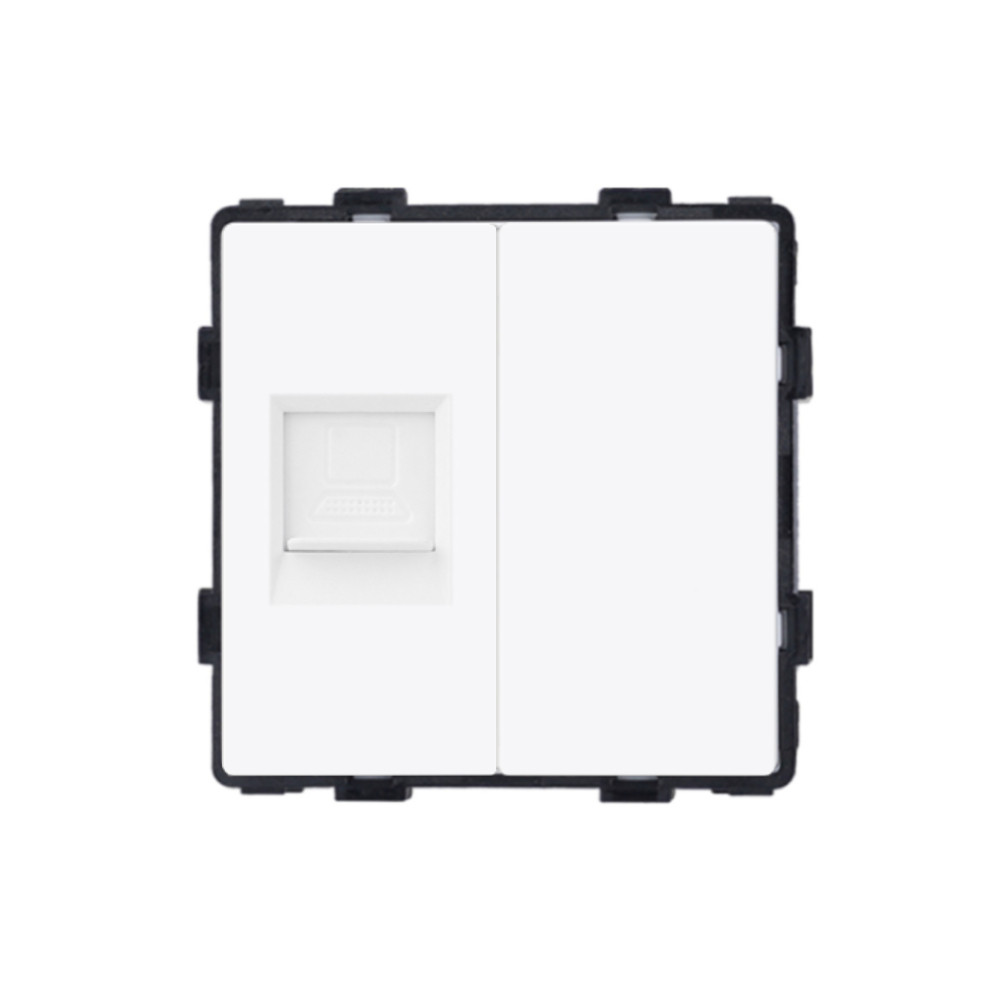 Розетка комп’ютерна RJ-45 ELIOS біла
