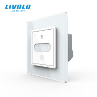 Розумний сенсорний димер LIVOLO, білий, скло
