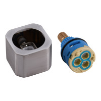SC-SKU-200-Кран-Букса переключення з квадратною рукояткою. д/душ систем SUS, 3-х ходова