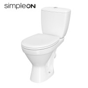Компакт Cersanit 704 CERSANIA SIMPLEON 011 3/6 з дюропластовою кришкою LIFT