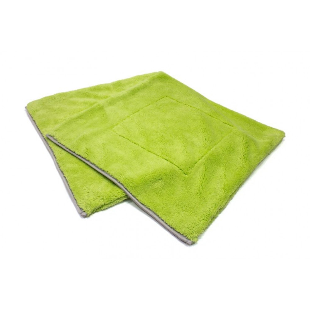 Мікрофібровий рушник плюшевий  Autofiber Motherfluffer Plush 40х40 см. 1100 gsm. зелений (T1100G)