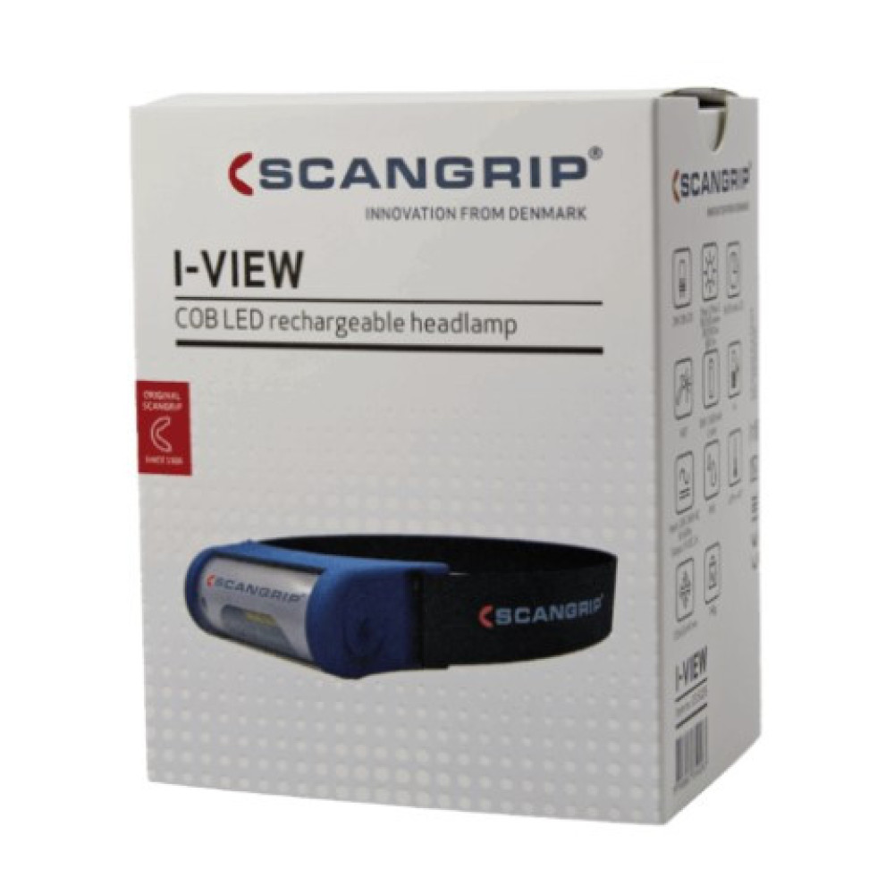 Ліхтар налобний акумуляторний LED Scangrip I-View (03.5026)