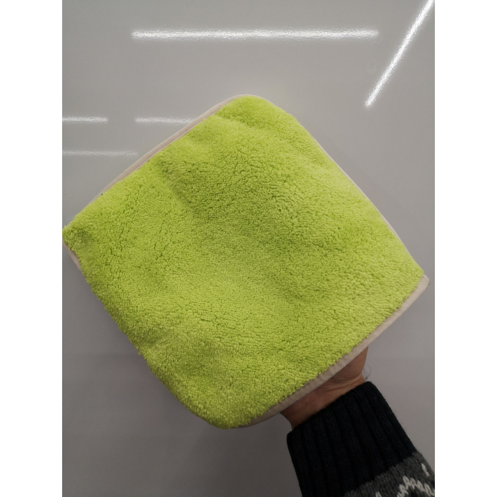 Рушник-рукавиця для сушки - Autofiber Double Flip 20х20 см. 1100 gsm зелений (T2FLIP1100GM)