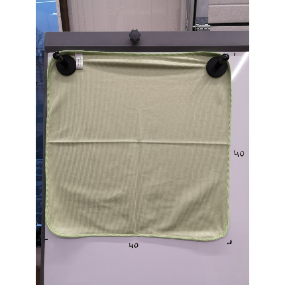 Мікрофібровий рушник для скла Autofiber Smooth Glass 40х40 см. 260 gsm зелений (T165G16)