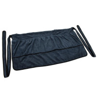 Микрофибровый фартух, короткий - Autofiber Microfiber Detailing Apron чорний (APRON305BLBL-SM-1)