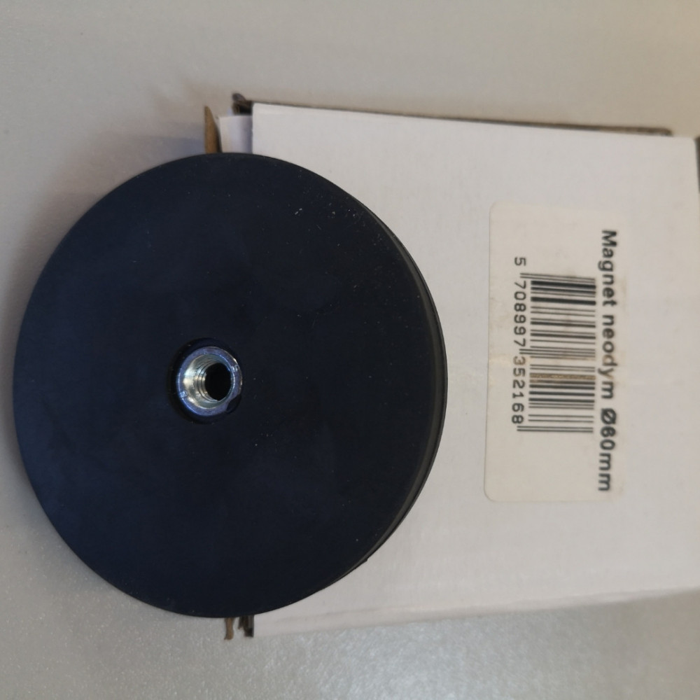 Магнітний тримач лампи Scangrip Magnet for Clip fitting Magnet Neodym 60 мм M6 (03.5216)