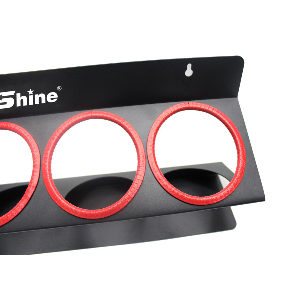 Настінний тримач ємностей MaxShine Spray Bottle and Compound Holder 5 місць під тару 473 мл і 1 л. (H03)