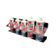 Настінний тримач ємностей MaxShine Spray Bottle and Compound Holder 5 місць під тару 473 мл і 1 л. (H03)