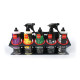 Настінний тримач ємностей MaxShine Spray Bottle and Compound Holder 5 місць під тару 473 мл (H03B)