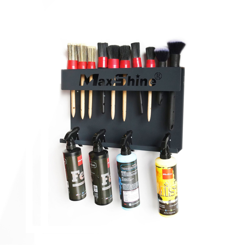 Настінний тримач для щіток та ємностей MaxShine Brush and Trigger bottle holder (H06)