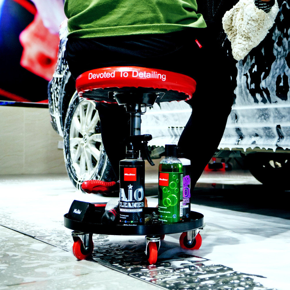 Детейлінг стілець з лотком для інструментів MaxShine Detailing Stool With Tool Tray (702301)