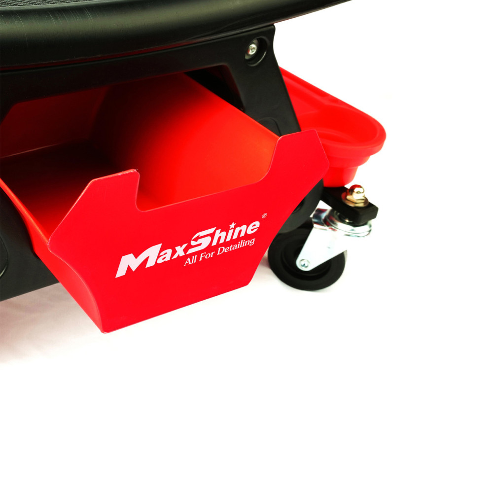 Детейлінг стілець з лотком і утримувачем для пляшок MaxShine Sit-On Detailing Creeper bottle with holders (702303)