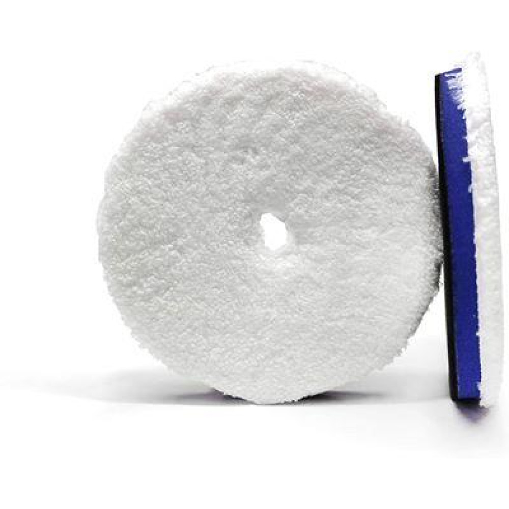Полірувальний круг мікрофібровий ріжучий - MaxShine Microfiber Cutting Pad 80 мм. синій (2051080B)