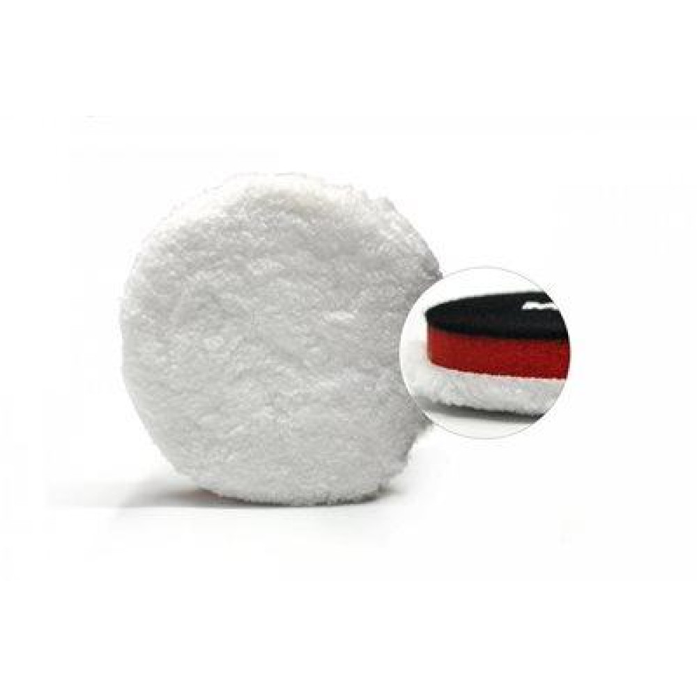 Полірувальний круг мікрофібровий фінішний - MaxShine Microfiber Finishing Pad 80 мм. червоний (2053080R)