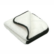 Рушник мікрофібровий MaxShine Microfiber Towel 40x40 см. 800 gsm  біло-чорний (1014040W)