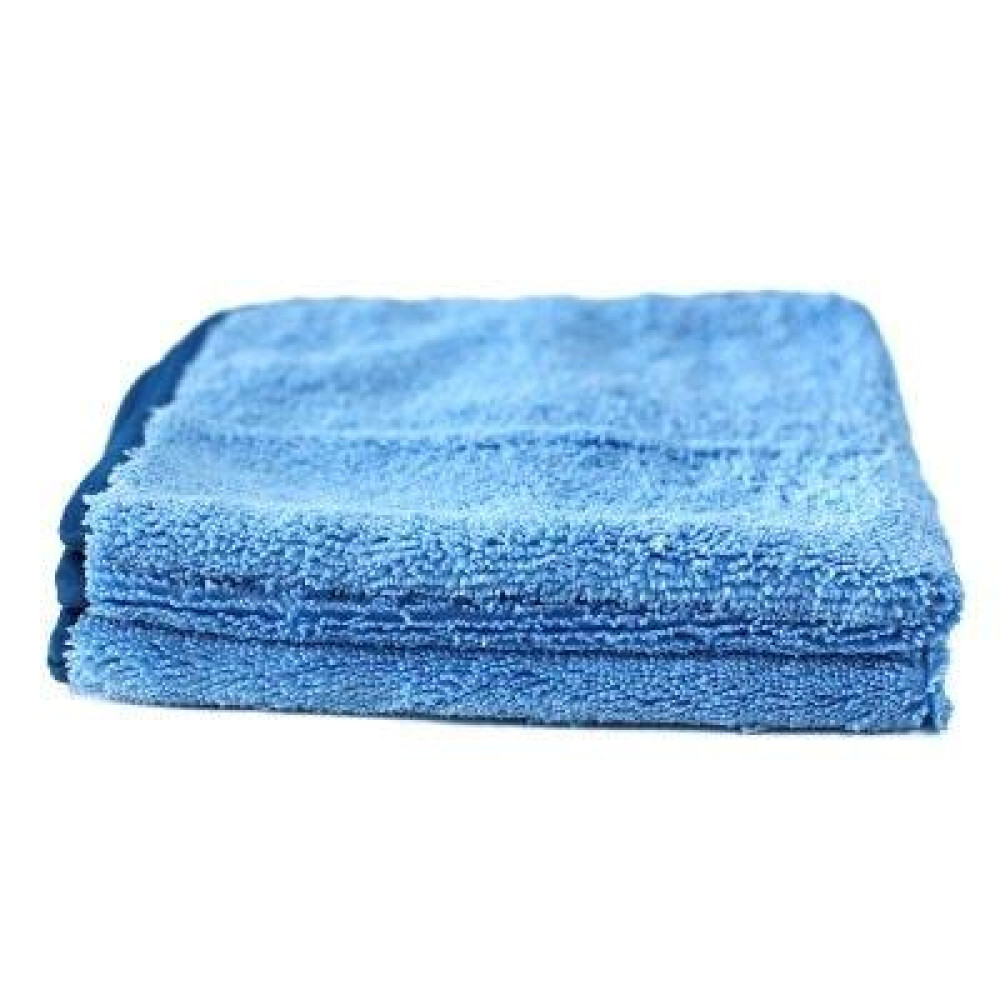 Рушник мікрофібровий для інтер'єру MaxShine Microfiber Interior 40x60 см. 380 gsm блакитно-синій (1024060B)