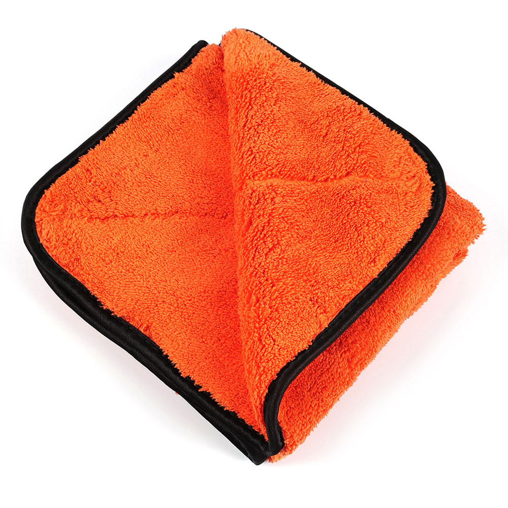 Рушник мікрофібровий для сушки MaxShine Microfiber Drying Towel 40x40 см. 1000 gsm помаранчевий (1064040O)