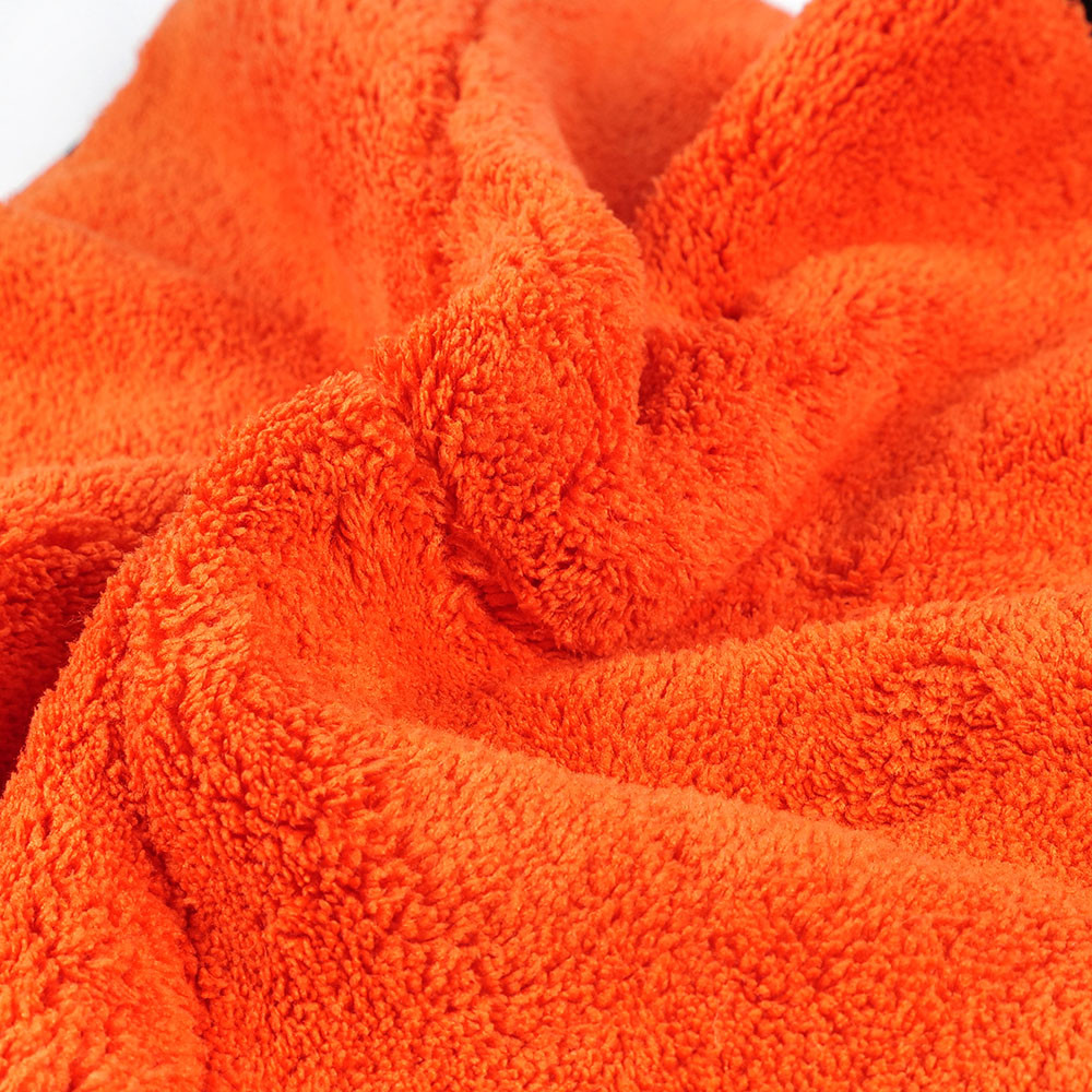 Рушник мікрофібровий для сушки MaxShine Microfiber Drying Towel 40x40 см. 1000 gsm помаранчевий (1064040O)