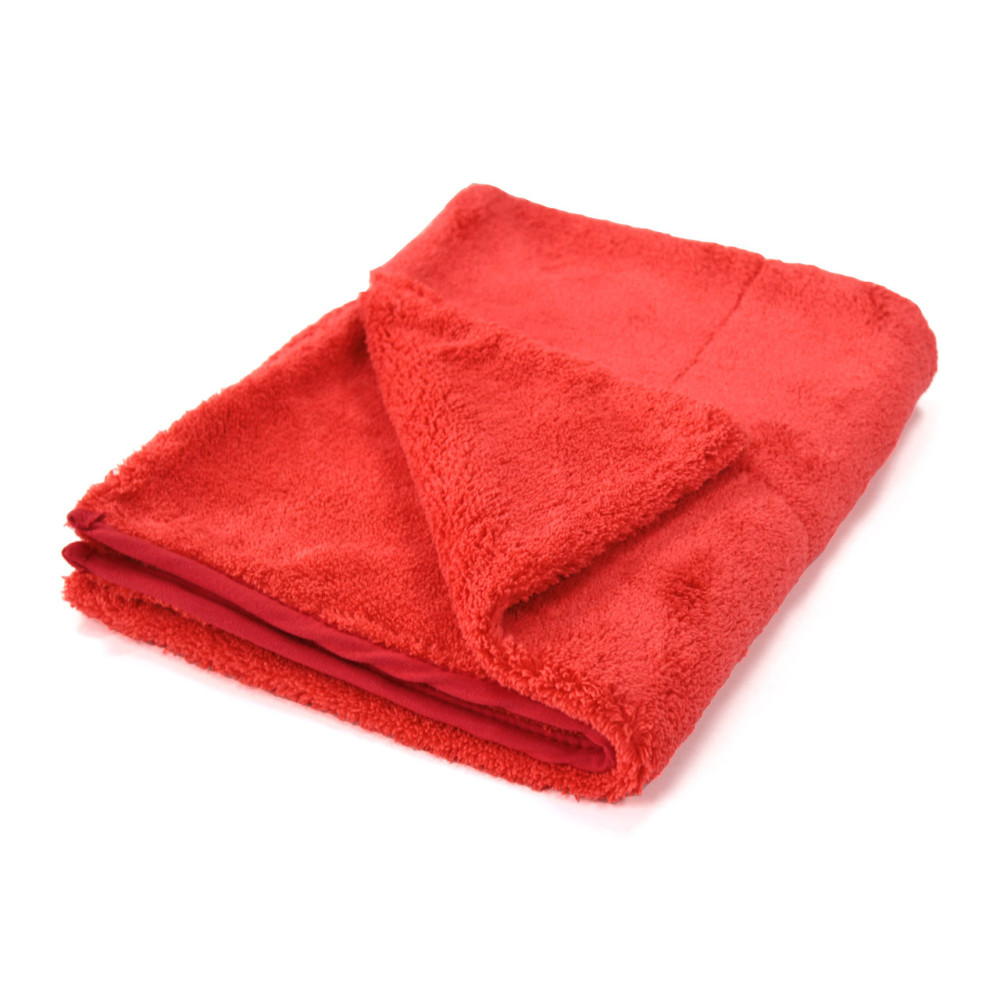 Рушник мікрофібровий для сушки MaxShine "Big Red" Microfiber Drying Towel 50x70 см. 1000 gsm червоний (1085070R)