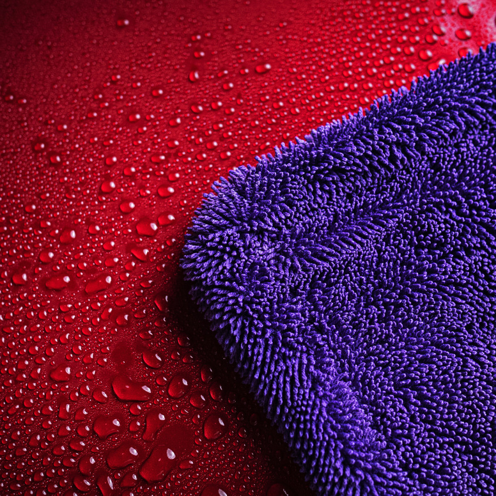 Рушник з крученої мікрофібри MaxShine Duo Twisted Loop Drying Towel 60x90 см. 1200 gsm  (1196090P)