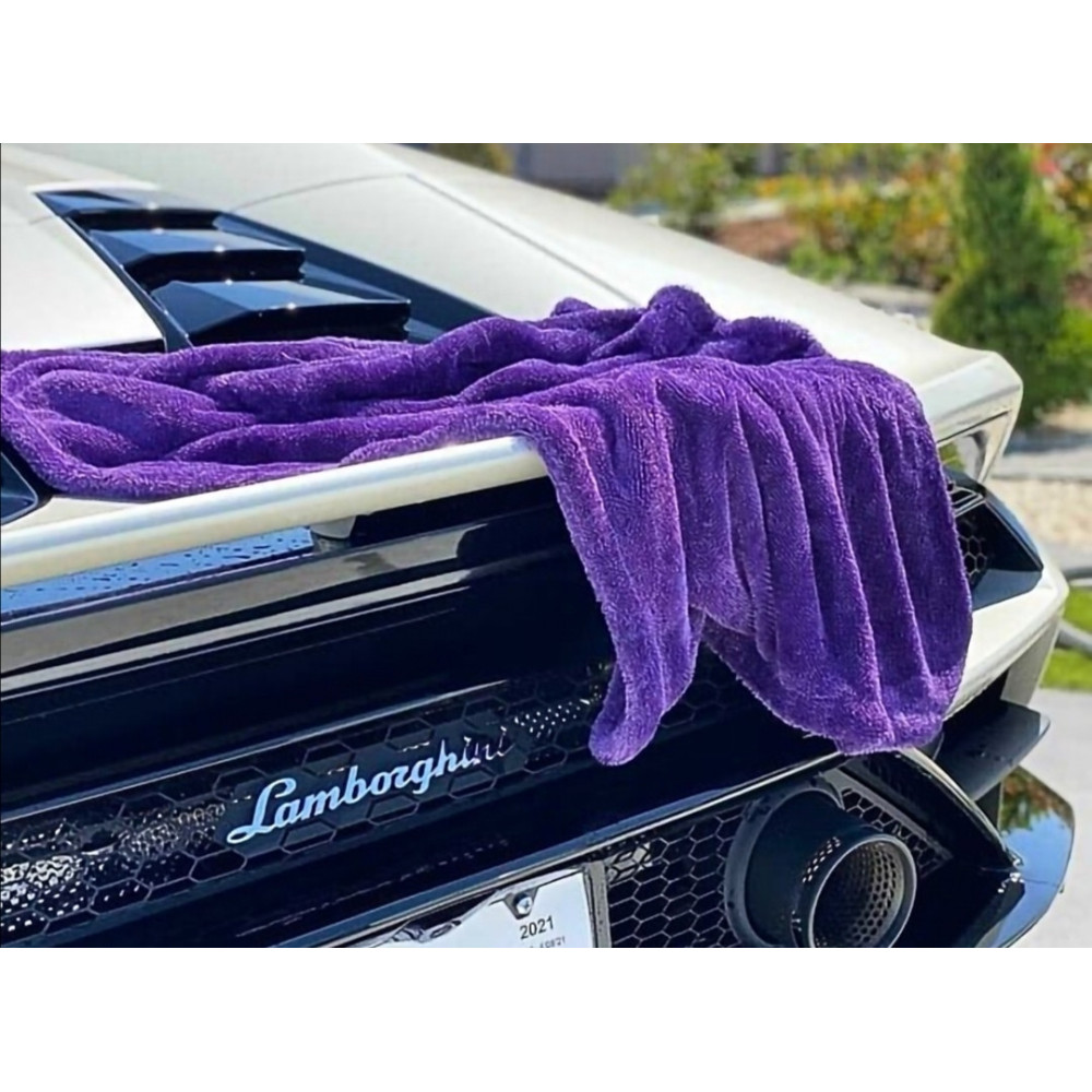 Рушник з крученої мікрофібри MaxShine Duo Twisted Loop Drying Towel 60x90 см. 1200 gsm  (1196090P)