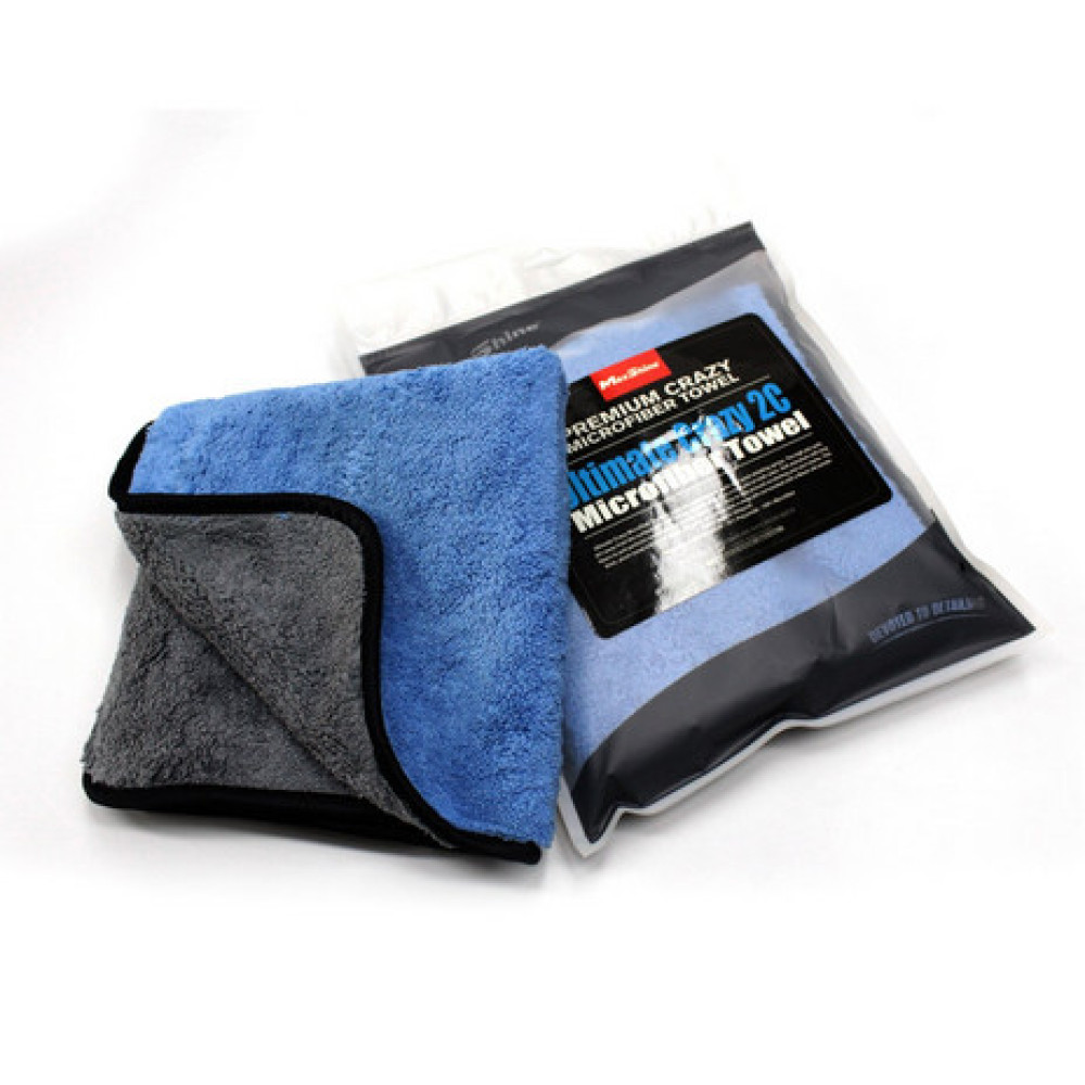 Рушник мікрофібровий MaxShine Microfiber Towel 40x60 см. 600 gsm сіро-голубий (1114060GB)