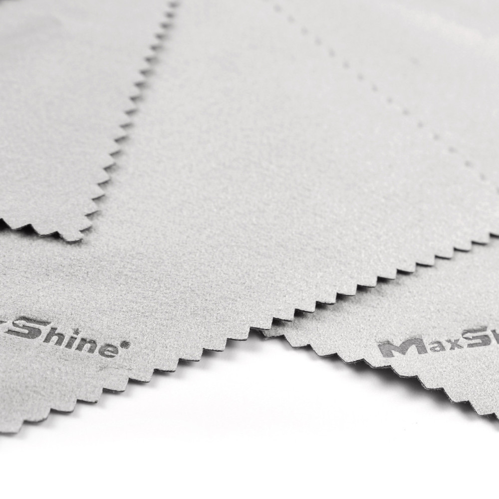 Набір замшевих підкладок для нанесення кераміки 10 шт MaxShine Suede Мicrofiber Detailing Coating Cloth 10х10 см. (1101010G)