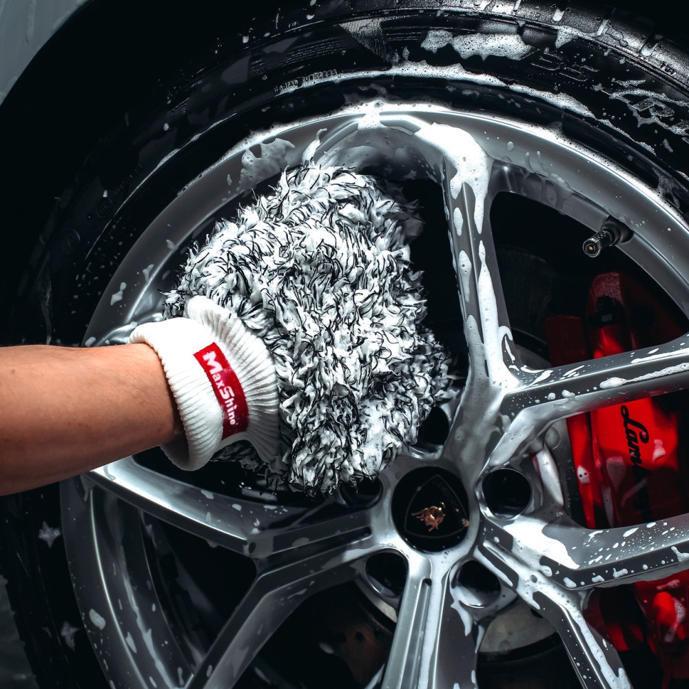 Рукавичка мікрофіброва для миття авто MaxShine Microfiber Wash Mitt (1130004W)
