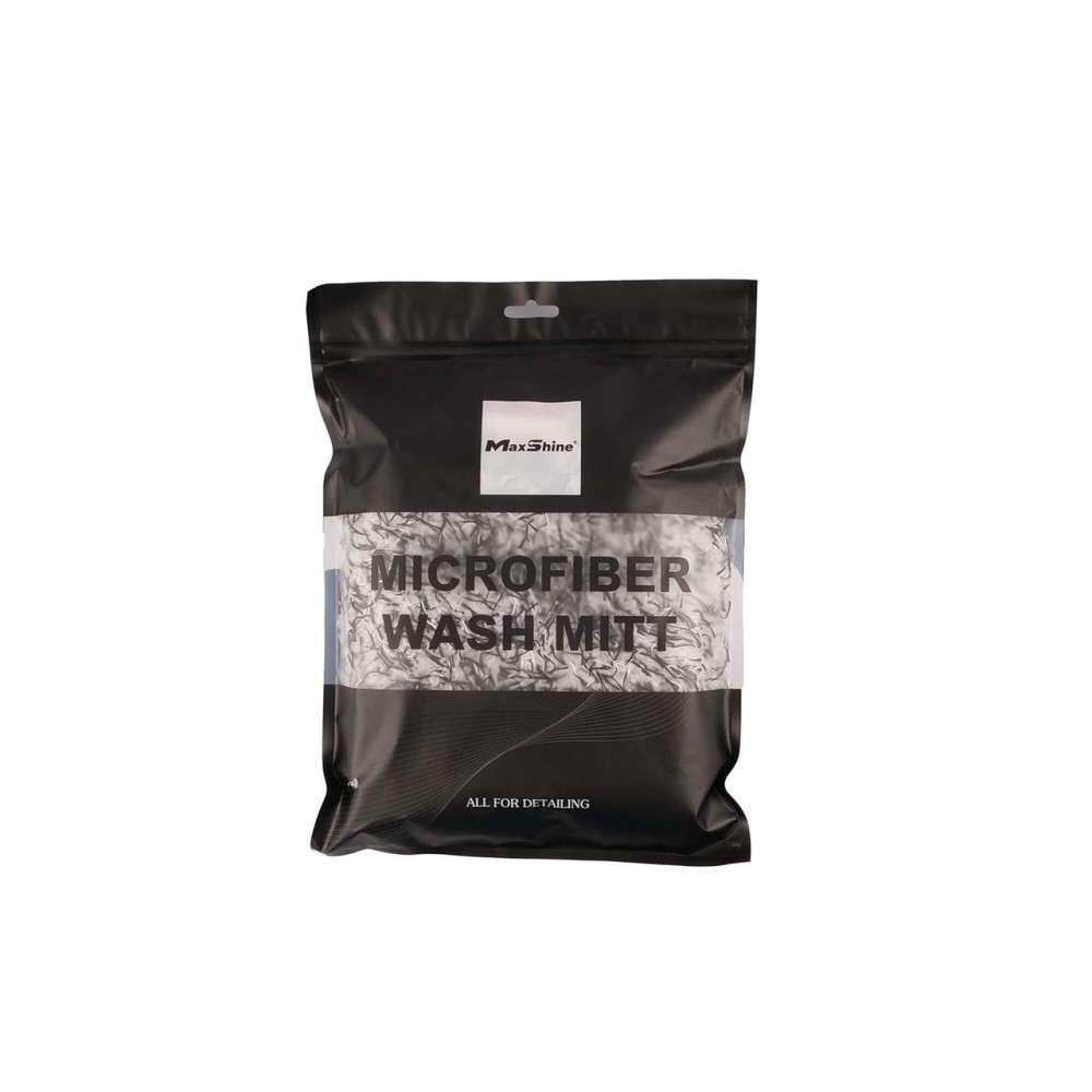 Рукавичка мікрофіброва для миття авто MaxShine Microfiber Wash Mitt (1130004W)