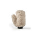 Рукавичка плюшево-мікрофіброва для миття авто MaxShine Plush Microfiber Wash Mitt 650 gsm бежевий (1140001B)