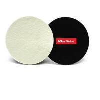 Набір полірувальних кругів фетрових 2 шт. - MaxShine Glass Wool Polishing Pad 130 мм. (2065130)