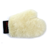 Рукавиця преміум з лами для мийки авто MaxShine Lambswool Wash Mitt  Premium бежевий (8011003)
