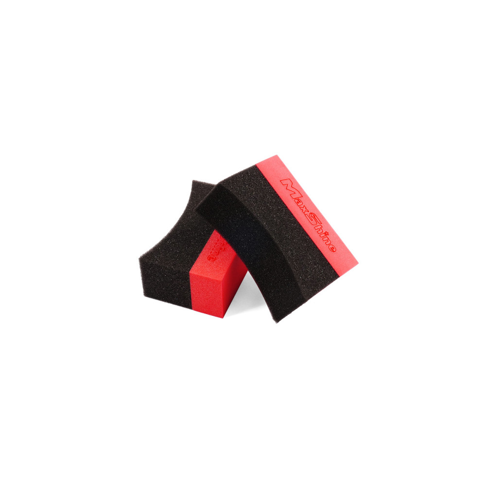 Набір аплікаторів вигнутих для чорніння гуми 4 шт MaxShine Tire Dressing Applicator Curved (9011003)