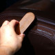 Щітка компактна з нейлону для чистки шкіри та алькантари MaxShine Leather and Alcantara Cleaning Brush Compact Size (7011007)