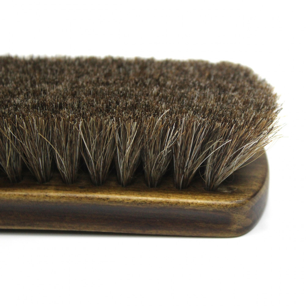 Щітка стандартна з кінського ворсу універсальна MaxShine Horsehair Cleaning Brush коричневий  (7033007)